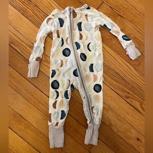 Little Sleepies Luna Neutral Bamboo Viscose Zippy